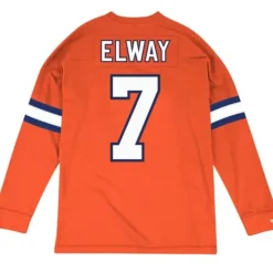 Mitchell & Ness T-Shirts & Tops-Name & Number Longsleeve Denver Broncos John Elway