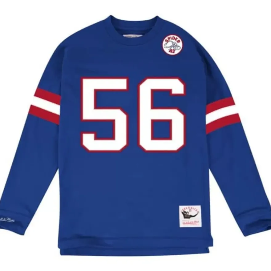 Mitchell & Ness T-Shirts & Tops-Name & Number Longsleeve New York Giants Lawrence Taylor