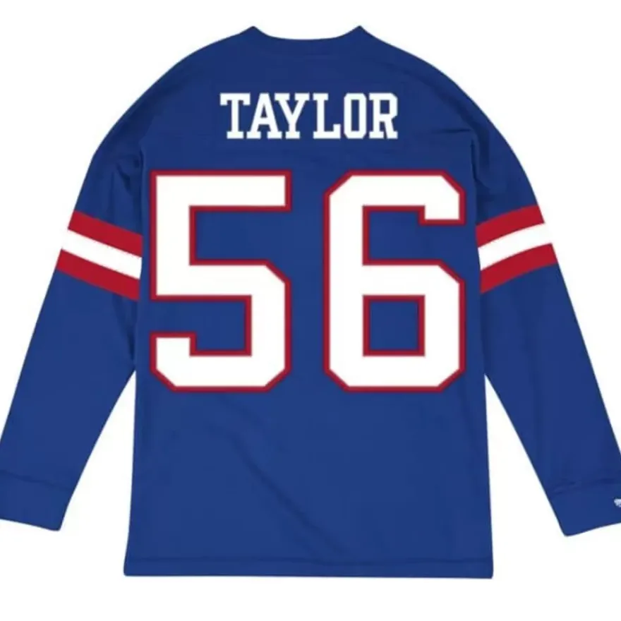 Mitchell & Ness T-Shirts & Tops-Name & Number Longsleeve New York Giants Lawrence Taylor