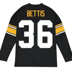 Mitchell & Ness T-Shirts & Tops-Name & Number Longsleeve Pittsburgh Steelers Jerome Bettis