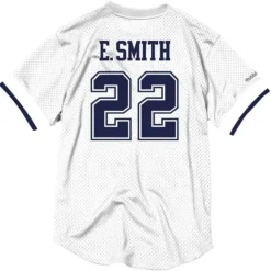 Mitchell & Ness T-Shirts & Tops-Name & Number Mesh Crew Neck Dallas Cowboys Emmitt Smith