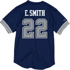 Mitchell & Ness T-Shirts & Tops-Name & Number Mesh Crewneck Dallas Cowboys Emmitt Smith