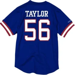 Mitchell & Ness T-Shirts & Tops-Name & Number Mesh Crewneck New York Giants Lawrence Taylor