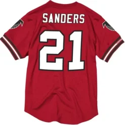 Mitchell & Ness T-Shirts & Tops-Name & Number Mesh Top Atlanta Falcons 1990 Deion Sanders
