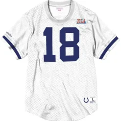 Mitchell & Ness T-Shirts & Tops-Name & Number Mesh Top Indianapolis Colts 2007 Peyton Manning