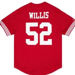Mitchell & Ness T-Shirts & Tops-Name & Number Mesh Top San Francisco 49Ers 2007 Patrick Willis