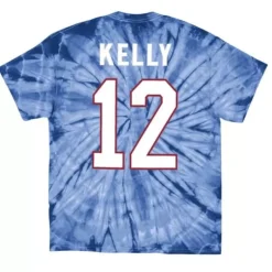 Mitchell & Ness T-Shirts & Tops-Name & Number Spider Tee Buffalo Bills 1990 Jim Kelly