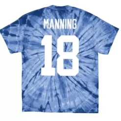Mitchell & Ness T-Shirts & Tops-Name & Number Spider Tee Indianapolis Colts 2006 Peyton Manning