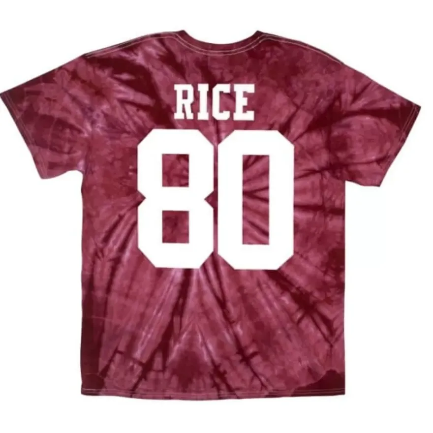 Mitchell & Ness T-Shirts & Tops-Name & Number Spider Tee San Francisco 49Ers 1988 Jerry Rice