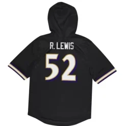 Mitchell & Ness Hoodies & Sweatshirts-Name & Number Ss Hoodie Baltimore Ravens 2012 Ray Lewis