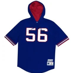 Mitchell & Ness Hoodies & Sweatshirts-Name & Number Ss Hoodie New York Giants 1990 Lawrence Taylor