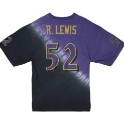 Mitchell & Ness T-Shirts & Tops-Name & Number Ss Tie Dye Top Baltimore Ravens Ray Lewis