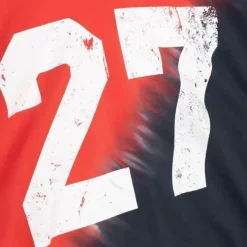 Mitchell & Ness T-Shirts & Tops-Name & Number Ss Tie Dye Top Ohio State Eddie George