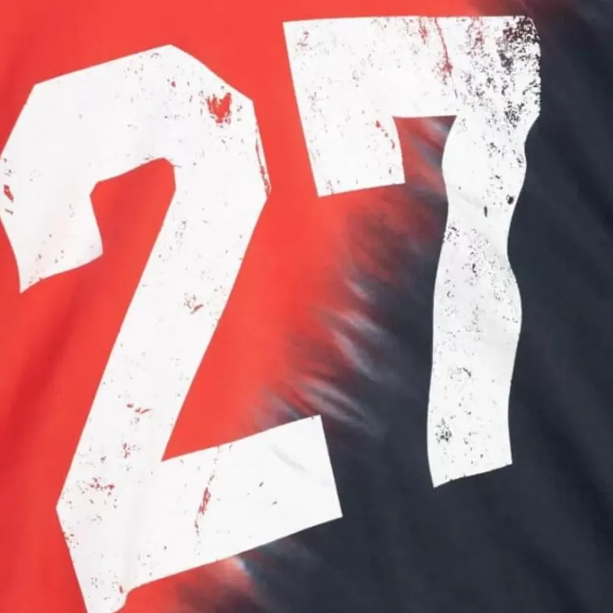 Mitchell & Ness T-Shirts & Tops-Name & Number Ss Tie Dye Top Ohio State Eddie George