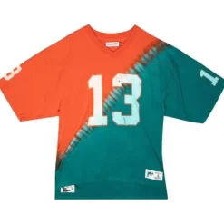 Mitchell & Ness T-Shirts & Tops-Name & Number Ss Tie Dye Top Miami Dolphins Dan Marino