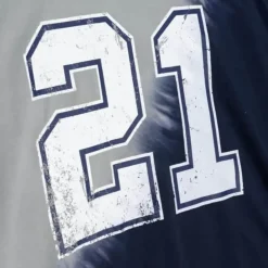 Mitchell & Ness T-Shirts & Tops-Name & Number Ss Tie Dye Top Dallas Cowboys Deion Sanders