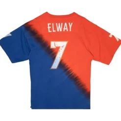 Mitchell & Ness T-Shirts & Tops-Name & Number Ss Tie Dye Top Denver Broncos John Elway
