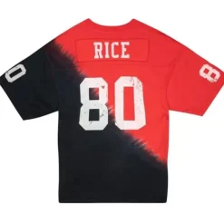 Mitchell & Ness T-Shirts & Tops-Name & Number Ss Tie Dye Top San Francisco 49Ers Jerry Rice