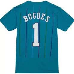 Mitchell & Ness T-Shirts & Tops-Name & Number Tee Charlotte Hornets 1993-94 Muggsy Bogues
