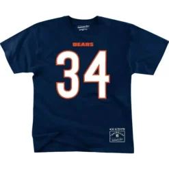 Mitchell & Ness T-Shirts & Tops-Name & Number Tee Chicago Bears Walter Payton