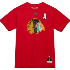 Mitchell & Ness T-Shirts & Tops-Name & Number Tee Chicago Blackhawks Chris Chelios