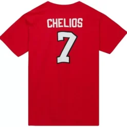 Mitchell & Ness T-Shirts & Tops-Name & Number Tee Chicago Blackhawks Chris Chelios