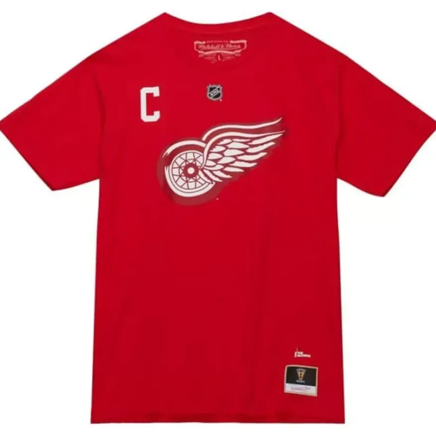 Mitchell & Ness T-Shirts & Tops-Name & Number Tee Detroit Red Wings Gordie Howe