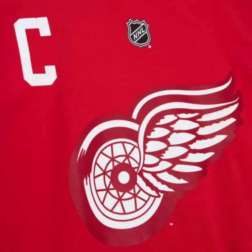 Mitchell & Ness T-Shirts & Tops-Name & Number Tee Detroit Red Wings Gordie Howe
