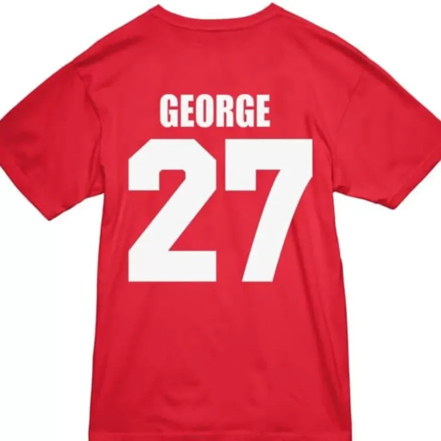 Mitchell & Ness T-Shirts & Tops-Name & Number Tee Ohio State 1985 Eddie George