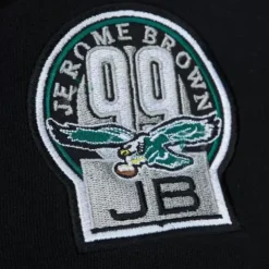 Mitchell & Ness Hoodies & Sweatshirts-Name And Number Fleece Hoodie Philadelphia Eagles 1990 Reggie White