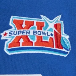 Mitchell & Ness Hoodies & Sweatshirts-Name And Number Fleece Hoodie Indianapolis Colts 2006 Peyton Manning