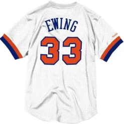 Mitchell & Ness T-Shirts & Tops-Name And Number Mesh Top New York Knicks 1996-97 Patrick Ewing