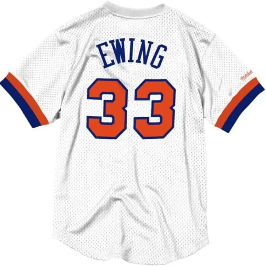 Mitchell & Ness T-Shirts & Tops-Name And Number Mesh Top New York Knicks 1996-97 Patrick Ewing