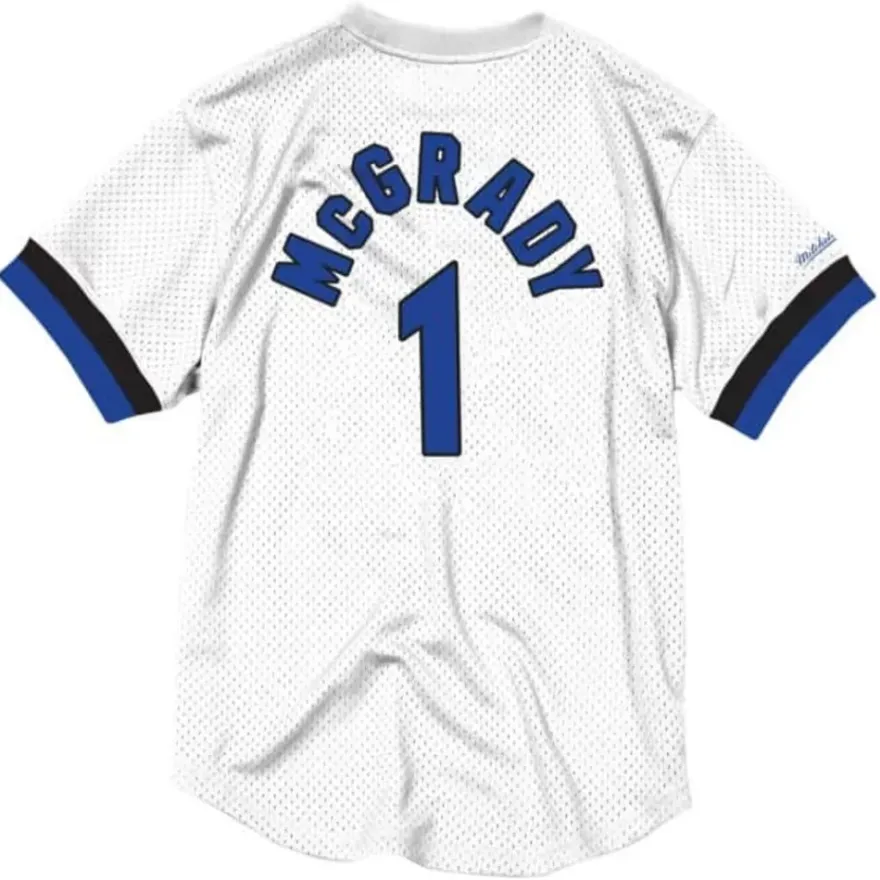 Mitchell & Ness T-Shirts & Tops-Name And Number Mesh Top Orlando Magic 2004-05 Tracy Mcgrady
