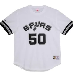 Mitchell & Ness T-Shirts & Tops-Name And Number Mesh Top San Antonio Spurs 1990-91 David Robinson