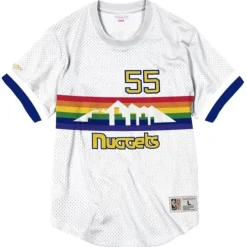 Mitchell & Ness T-Shirts & Tops-Name And Number Mesh Top Denver Nuggets 1992-93 Dikembe Mutombo