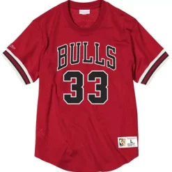 Mitchell & Ness T-Shirts & Tops-Name And Number Mesh Top Chicago Bulls Scottie Pippen