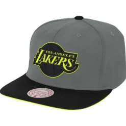 Mitchell & Ness Snapback-Neon Lights Snapback Los Angeles Lakers
