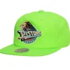Mitchell & Ness Snapback-Neon Nylon Snapback Hwc Detroit Pistons