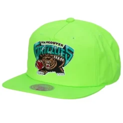Mitchell & Ness Snapback-Neon Nylon Snapback Hwc Vancouver Grizzlies
