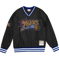Mitchell & Ness T-Shirts & Tops-Neon World Pullover Philadelphia 76Ers