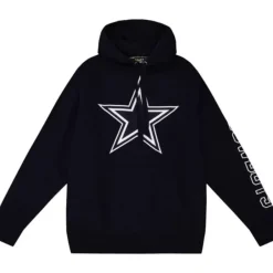 Mitchell & Ness Hoodies & Sweatshirts-N&N Fleece Hoody Dallas Cowboys Troy Aikman