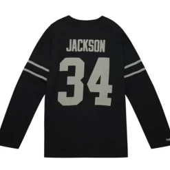 Mitchell & Ness T-Shirts & Tops-N&N Longsleeve Tee Los Angeles Raiders 1988 Bo Jackson