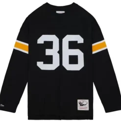 Mitchell & Ness T-Shirts & Tops-N&N Longsleeve Tee Pittsburgh Steelers 1996 Jerome Bettis