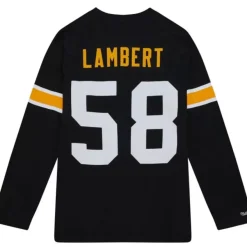 Mitchell & Ness T-Shirts & Tops-N&N Longsleeve Tee Pittsburgh Steelers 1976 Jack Lambert