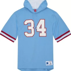Mitchell & Ness Hoodies & Sweatshirts-N&N Mesh Hoody Houston Oilers 1979 Earl Campbell