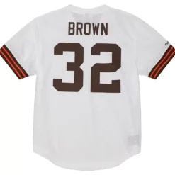 Mitchell & Ness T-Shirts & Tops-N&N Mesh Top Cleveland Browns 1963 Jim Brown