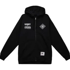 Mitchell & Ness Hoodies & Sweatshirts-N&N Zipper Hoodie Collaboration Sonny Jurgensen