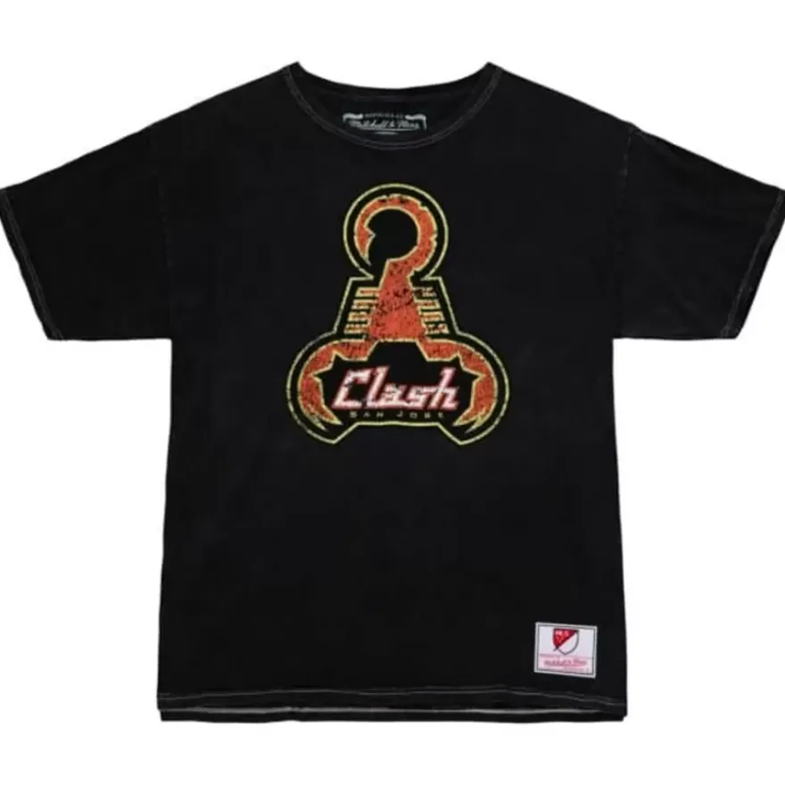 Mitchell & Ness T-Shirts & Tops-Now & Then Tee San Jose Clash