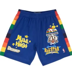 Mitchell & Ness Shorts-Nuggets Mile High Shorts Denver Nuggets